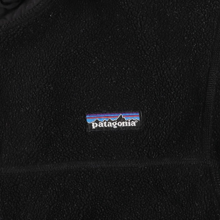 90'S Patagonia Partial Eclipse Jacket, Fleece Jacket, Made in USA, Men's Size Small polyester black type Vintage Second Hand