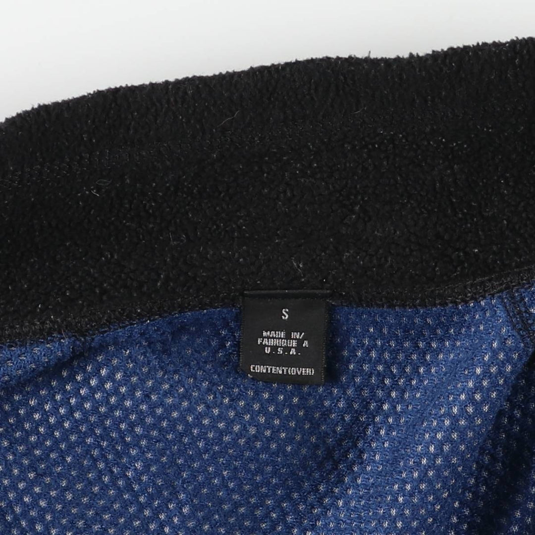 90'S Patagonia Partial Eclipse Jacket, Fleece Jacket, Made in USA, Men's Size Small polyester black type Vintage Second Hand