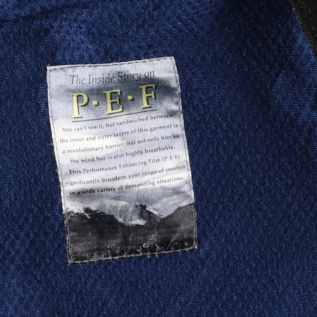 90'S Patagonia Partial Eclipse Jacket, Fleece Jacket, Made in USA, Men's Size Small polyester black type Vintage Second Hand