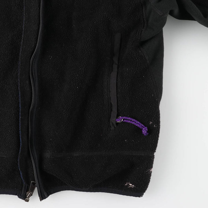 90'S Patagonia Partial Eclipse Jacket, Fleece Jacket, Made in USA, Men's Size Small polyester black type Vintage Second Hand