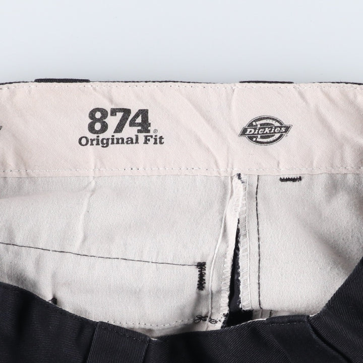 Dickies 874 Original Fit Work Pants, Men's, Size W31 unclear black type Vintage Second Hand