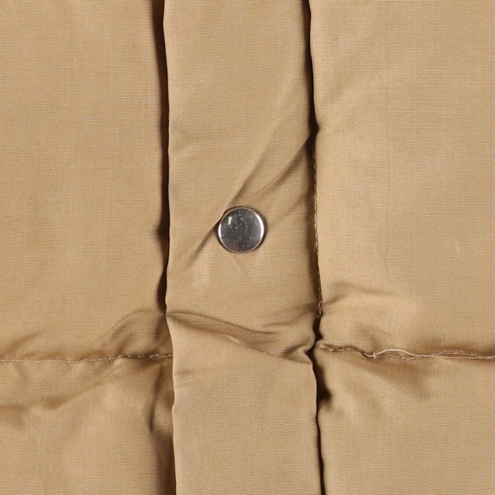 Vintage 1970'S WOOLRICH down vest, men's size XL cotton Beige type Vintage Second Hand