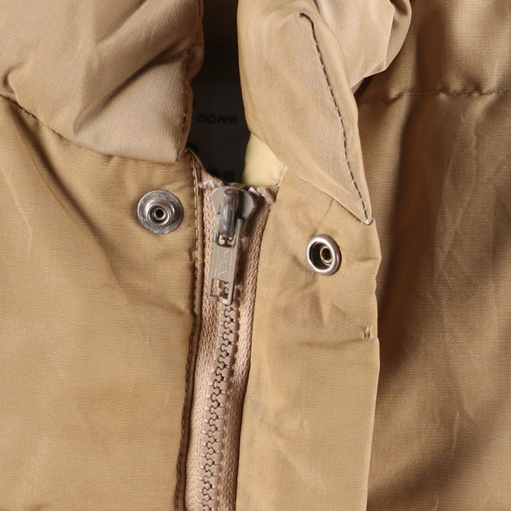 Vintage 1970'S WOOLRICH down vest, men's size XL cotton Beige type Vintage Second Hand