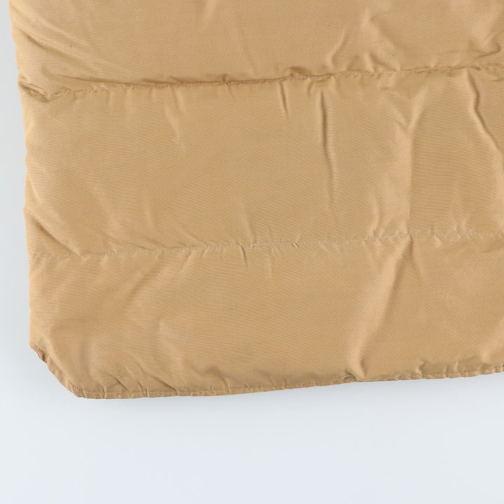 Vintage 1970'S WOOLRICH down vest, men's size XL cotton Beige type Vintage Second Hand