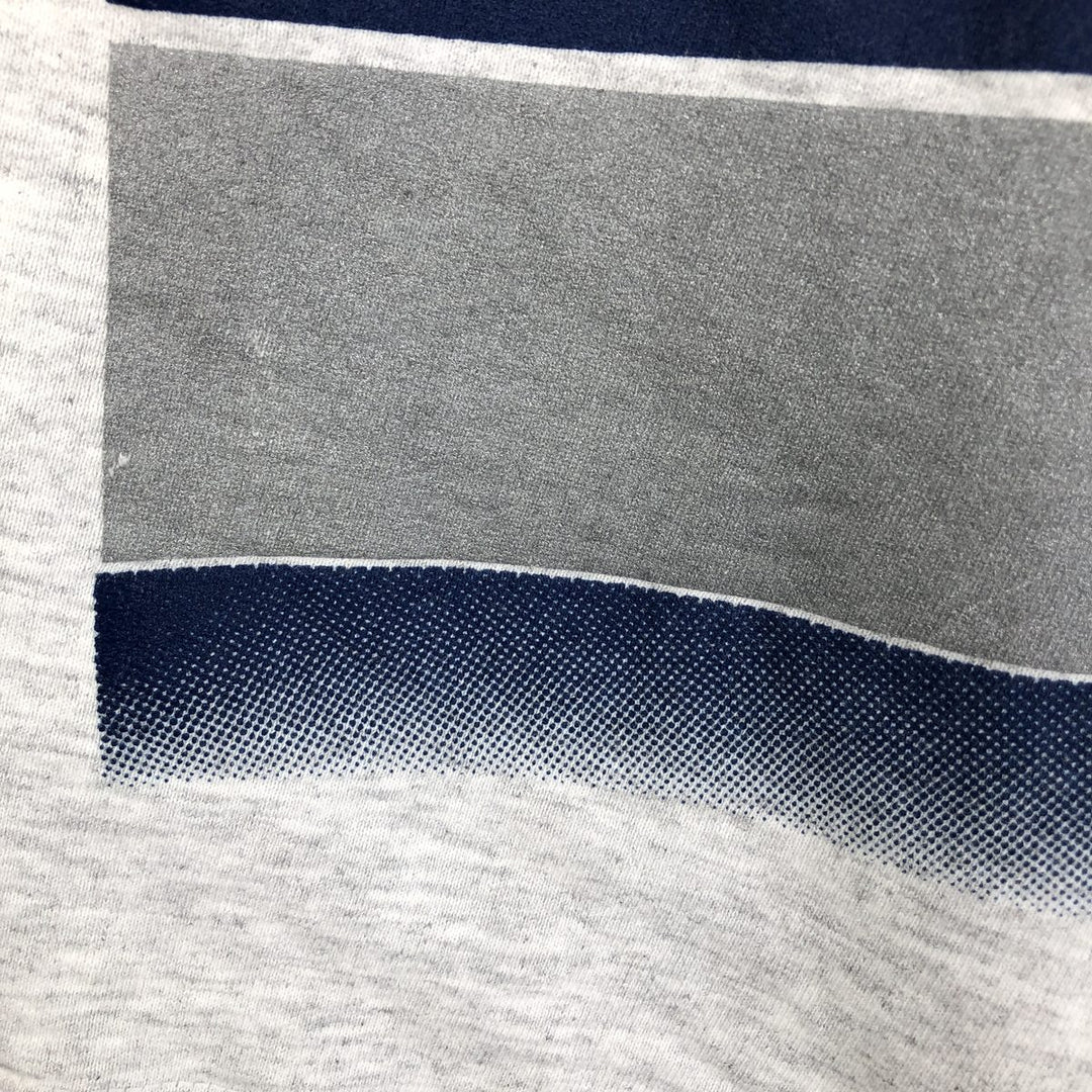 Vintage 90'S SALEM NFL Dallas Cowboys Print Sweatshirt, Made in USA, Men's Size XL cotton gray type Vintage Second Hand