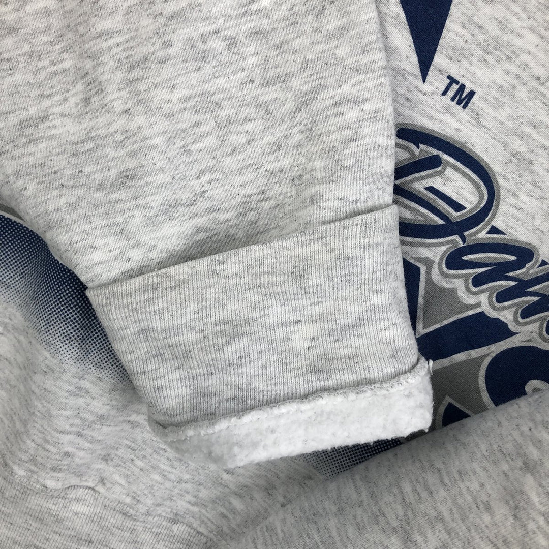 Vintage 90'S SALEM NFL Dallas Cowboys Print Sweatshirt, Made in USA, Men's Size XL cotton gray type Vintage Second Hand