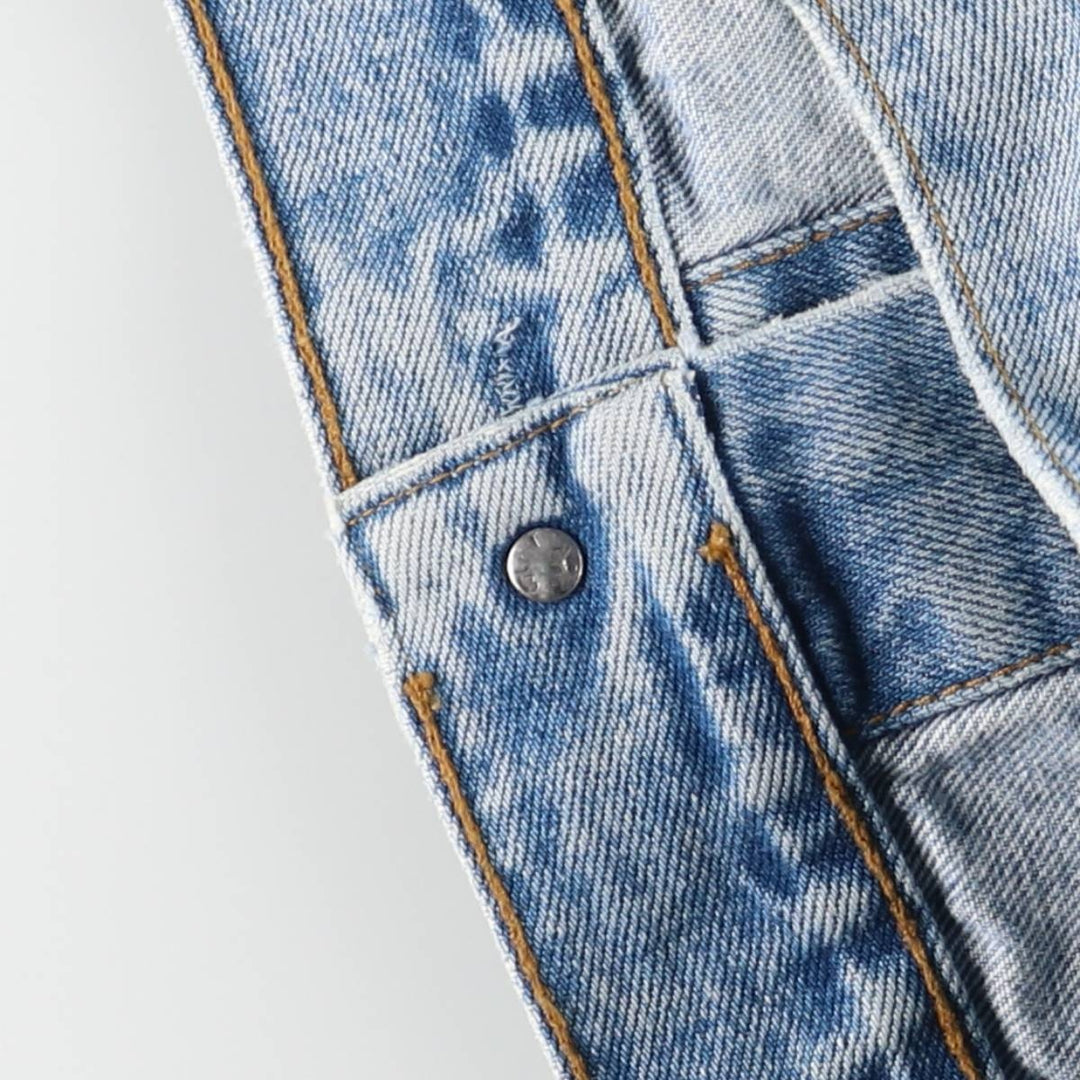 90'S Vintage Levi's Denim Vest (70401-0283), Men's Size Medium cotton blue type Vintage Second Hand