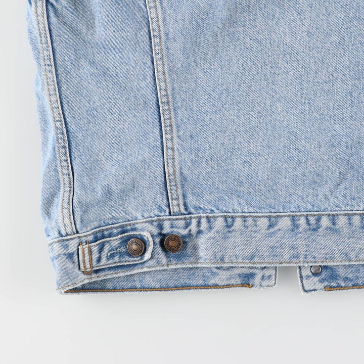90'S Vintage Levi's Denim Vest (70401-0283), Men's Size Medium cotton blue type Vintage Second Hand