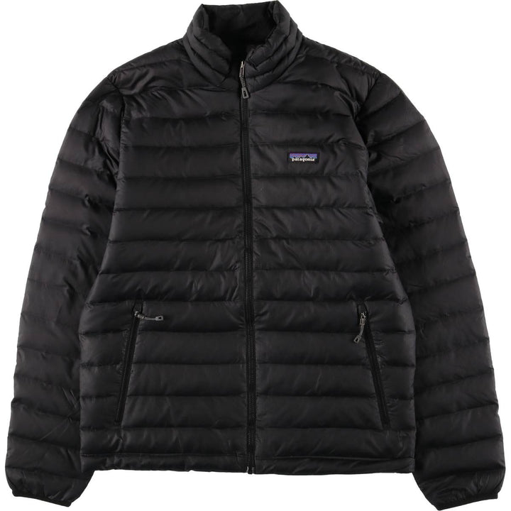 Patagonia 84674FA14 Goose Down Jacket, Men's Size Medium polyester black type Vintage Second Hand