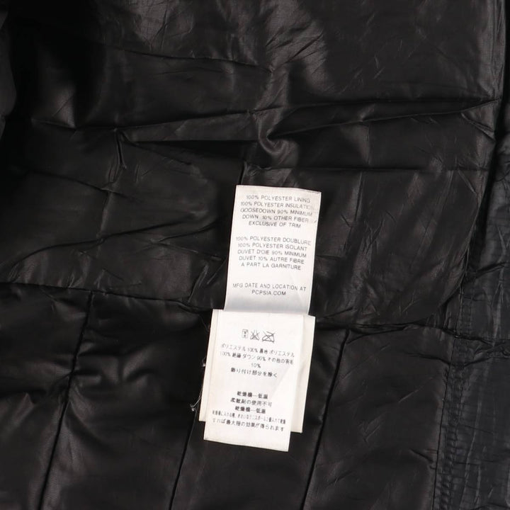 Patagonia 84674FA14 Goose Down Jacket, Men's Size Medium polyester black type Vintage Second Hand