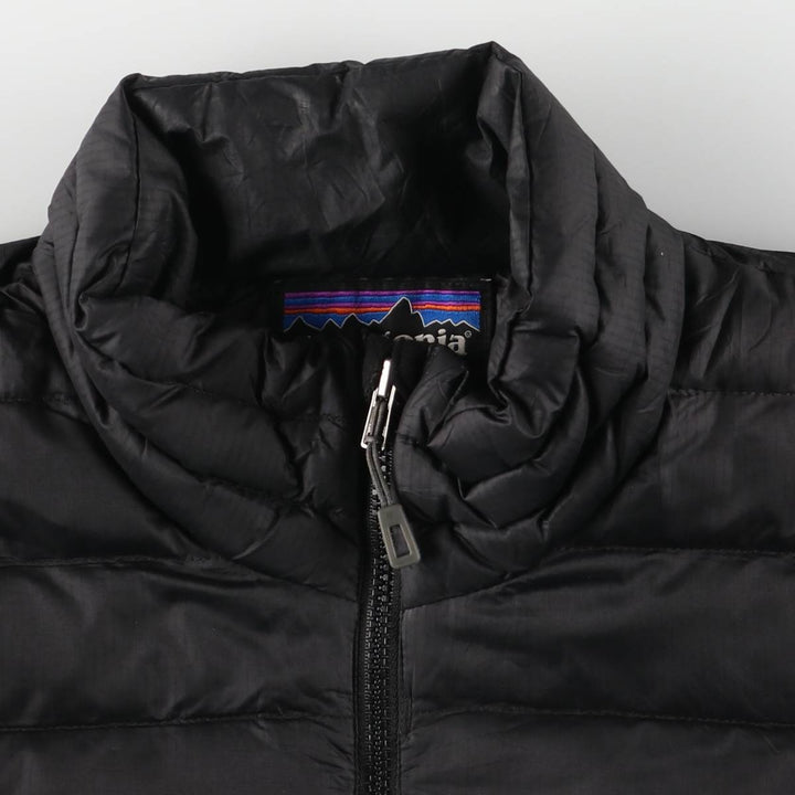 Patagonia 84674FA14 Goose Down Jacket, Men's Size Medium polyester black type Vintage Second Hand