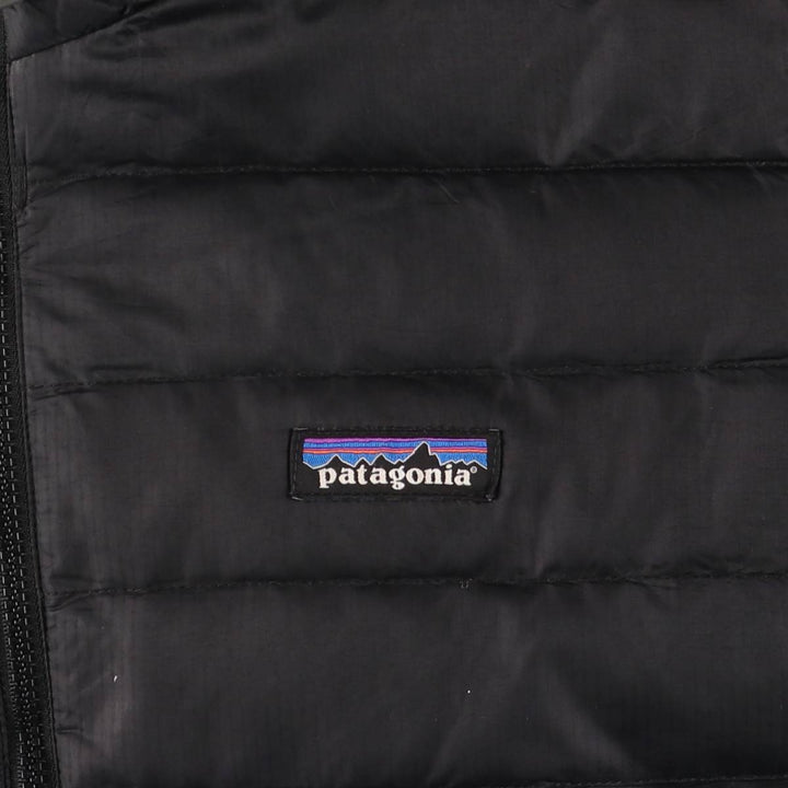 Patagonia 84674FA14 Goose Down Jacket, Men's Size Medium polyester black type Vintage Second Hand