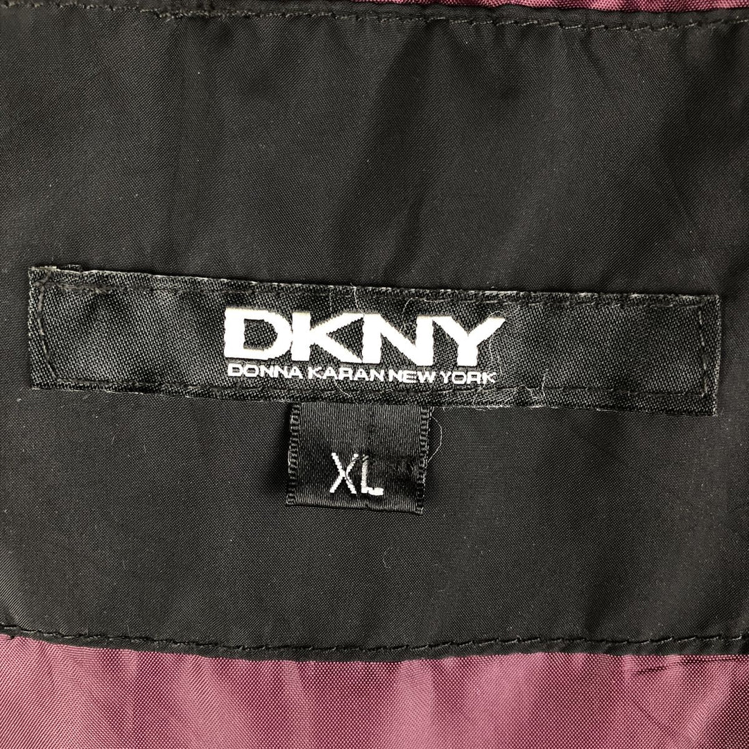Donna Karan New York DKNY Down Jacket Men's XL polyester black type Vintage Second Hand
