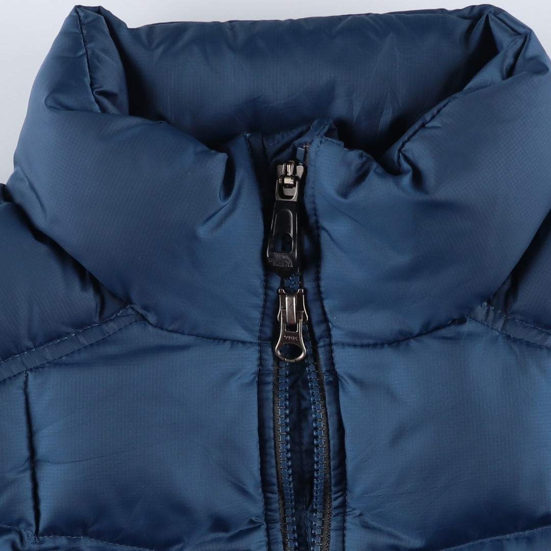 The North Face 550 Fill Power Ripstop Goose Down Jacket, Men's Size L polyester navy blue type Vintage Second Hand