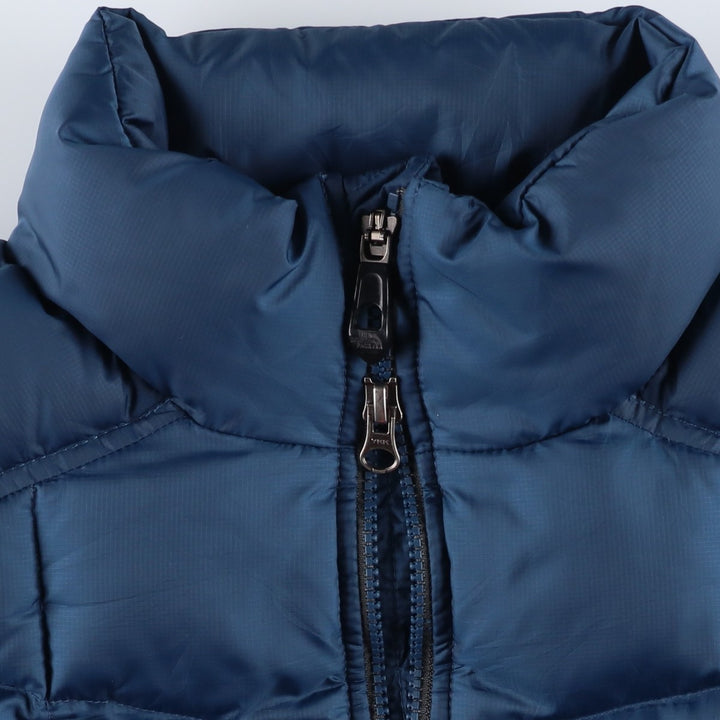 The North Face 550 Fill Power Ripstop Goose Down Jacket, Men's Size L polyester navy blue type Vintage Second Hand