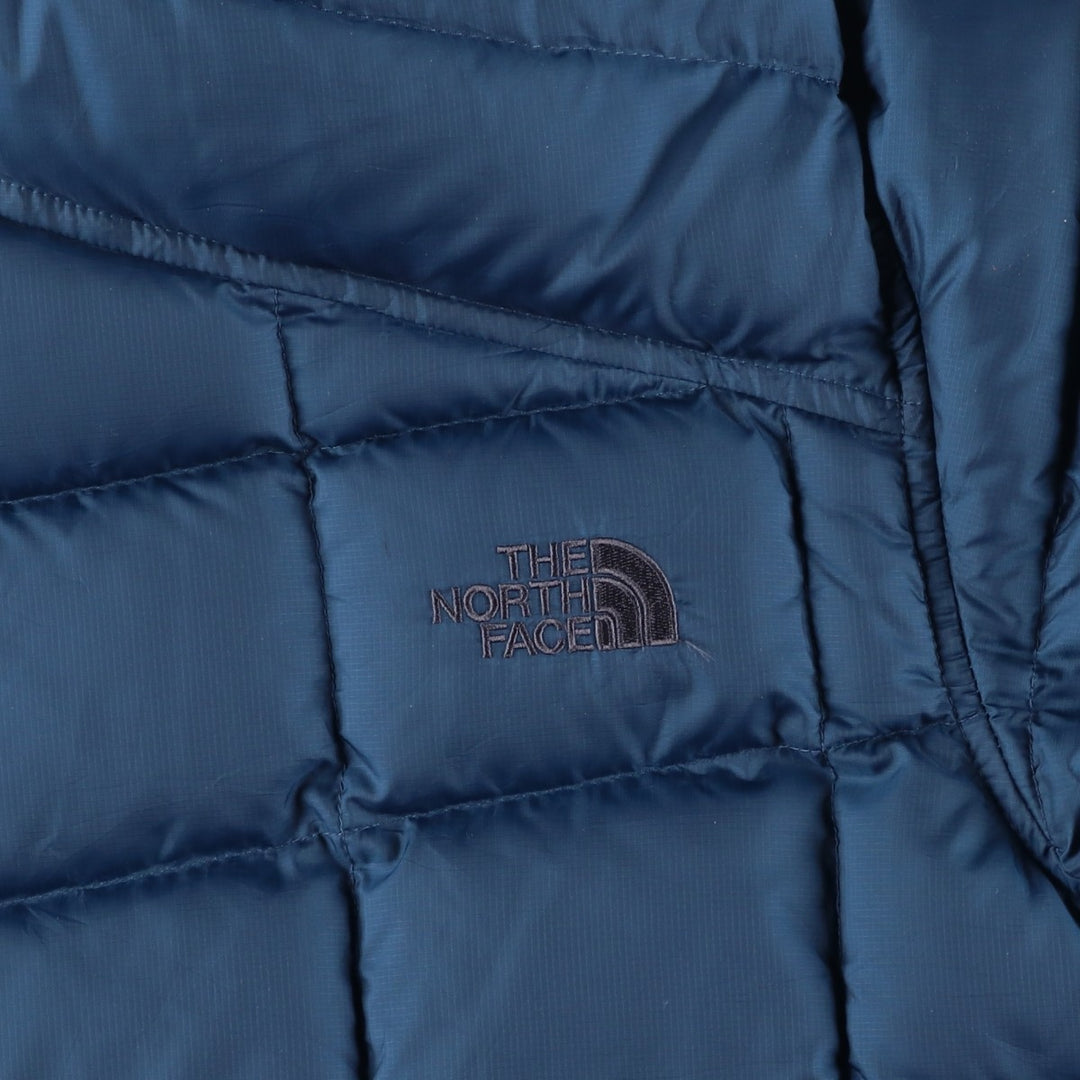 The North Face 550 Fill Power Ripstop Goose Down Jacket, Men's Size L polyester navy blue type Vintage Second Hand
