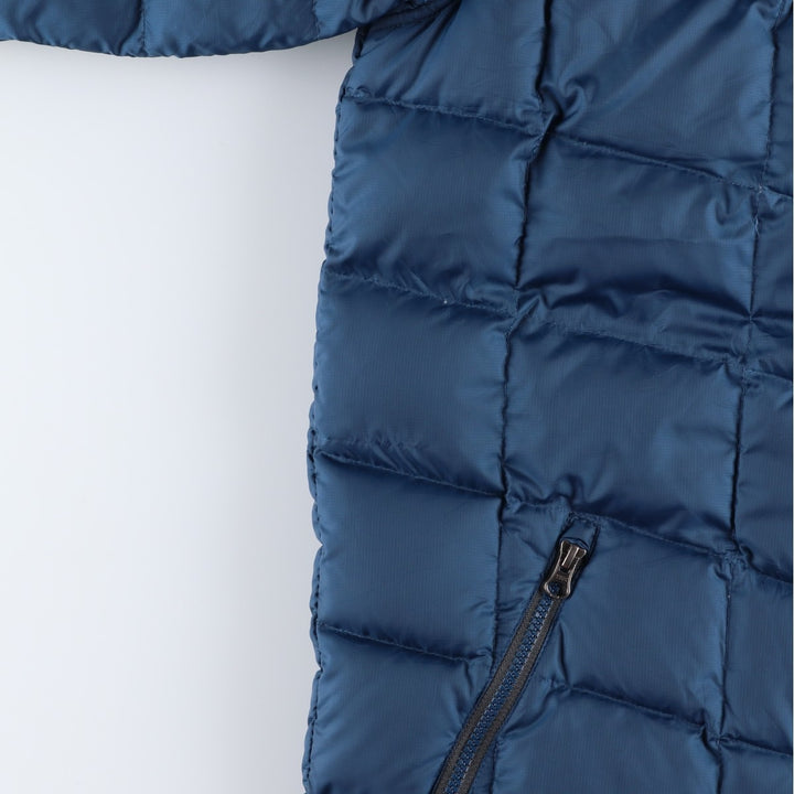 The North Face 550 Fill Power Ripstop Goose Down Jacket, Men's Size L polyester navy blue type Vintage Second Hand