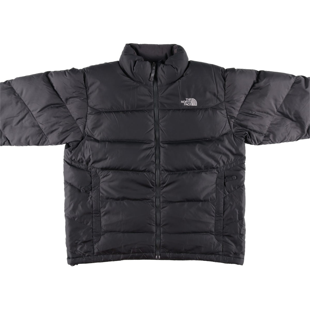 2000'S The North Face 550 Fill Power Goose Down Jacket, Men's Size L Nylon black type Vintage Second Hand