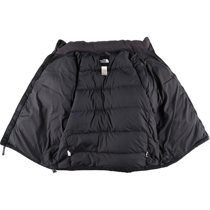 2000'S The North Face 550 Fill Power Goose Down Jacket, Men's Size L Nylon black type Vintage Second Hand
