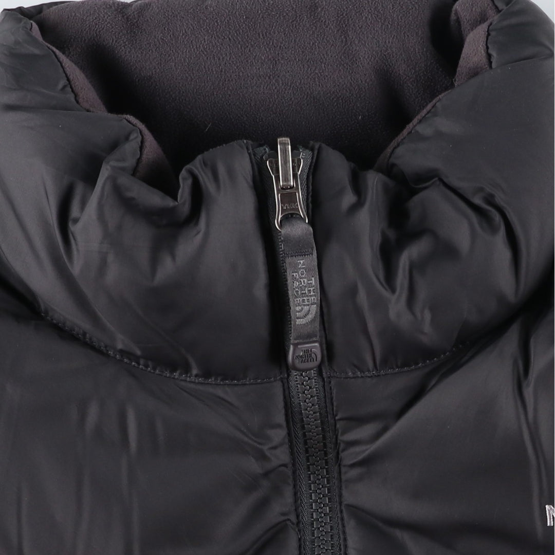 2000'S The North Face 550 Fill Power Goose Down Jacket, Men's Size L Nylon black type Vintage Second Hand