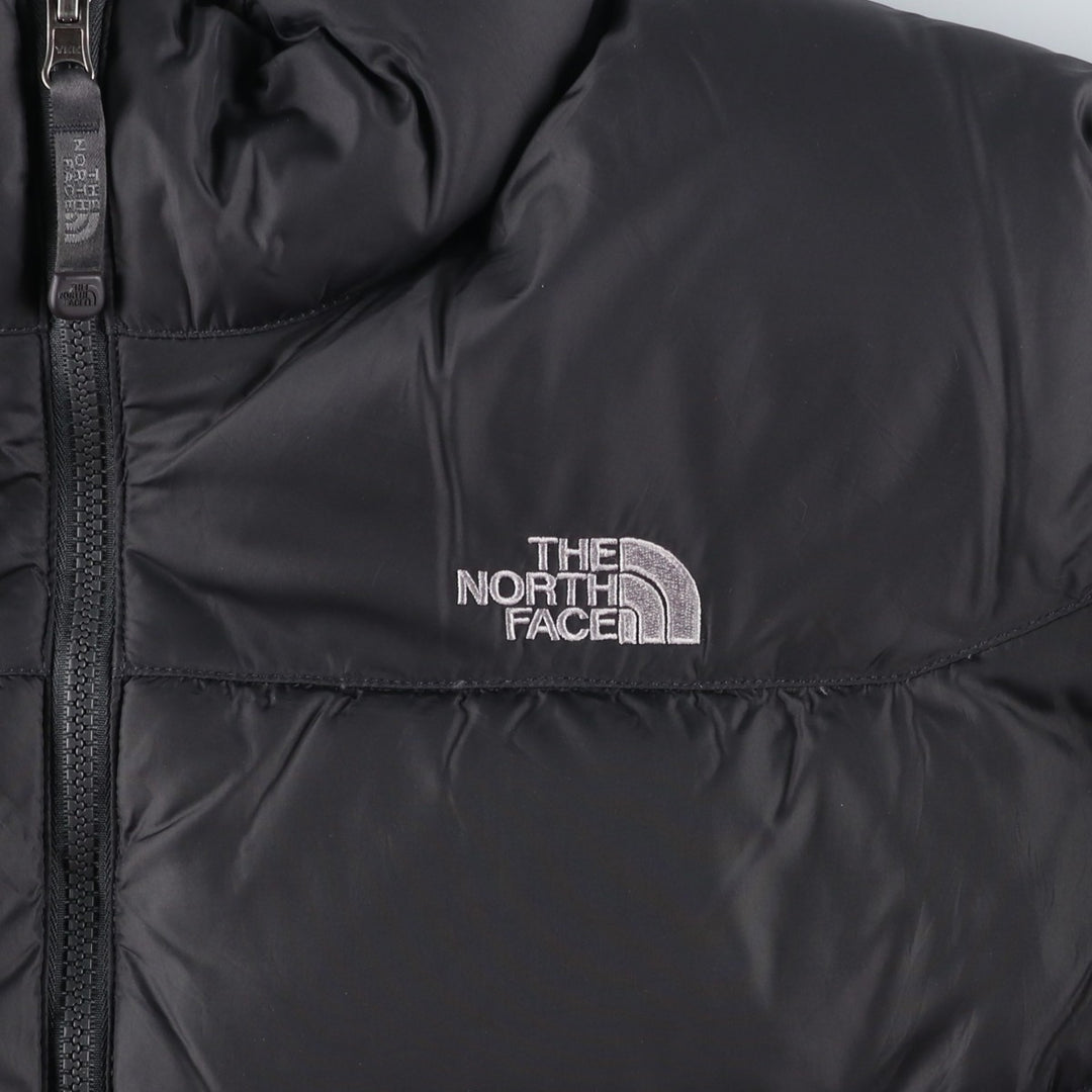 2000'S The North Face 550 Fill Power Goose Down Jacket, Men's Size L Nylon black type Vintage Second Hand