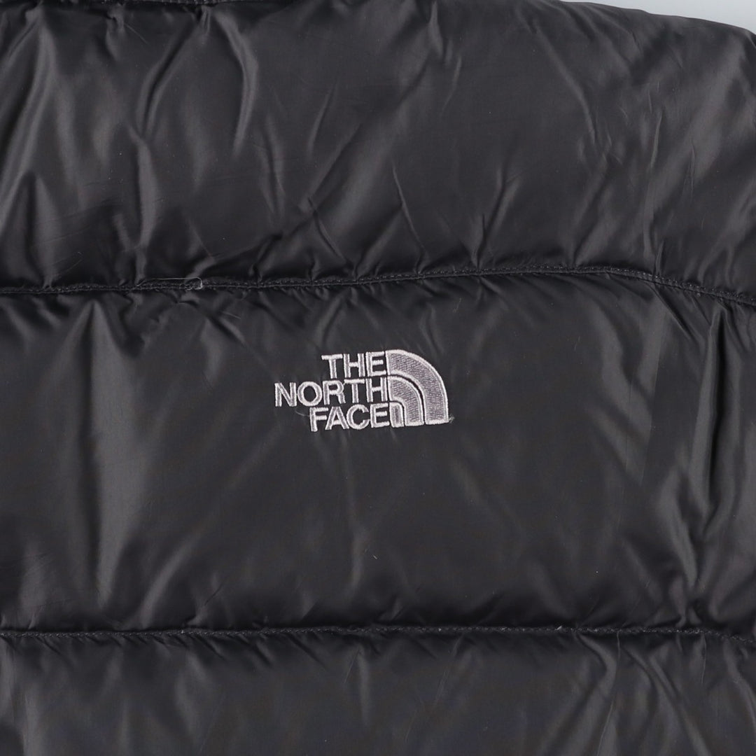 2000'S The North Face 550 Fill Power Goose Down Jacket, Men's Size L Nylon black type Vintage Second Hand