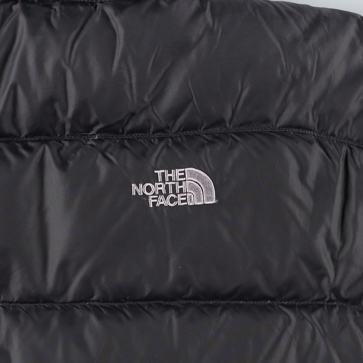 2000'S The North Face 550 Fill Power Goose Down Jacket, Men's Size L Nylon black type Vintage Second Hand