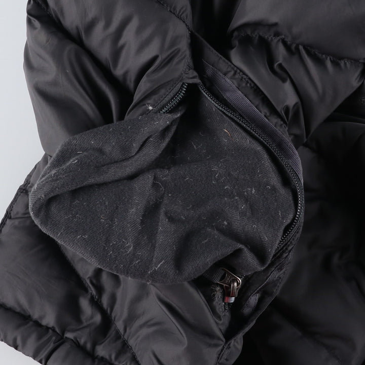 2000'S The North Face 550 Fill Power Goose Down Jacket, Men's Size L Nylon black type Vintage Second Hand