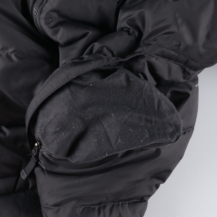 2000'S The North Face 550 Fill Power Goose Down Jacket, Men's Size L Nylon black type Vintage Second Hand
