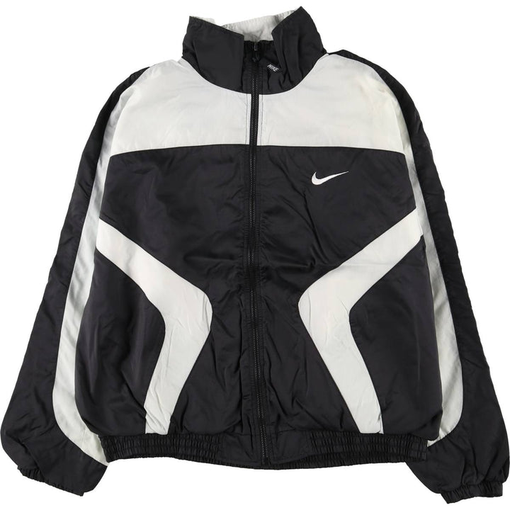90'S Nike Ripstop Nylon Jacket, Men's Size L, Vintage Nylon black type Vintage Second Hand