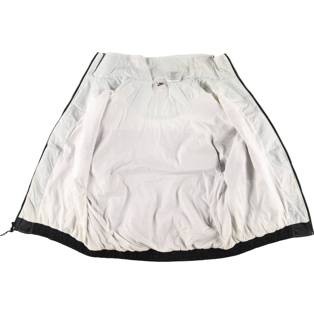 90'S Nike Ripstop Nylon Jacket, Men's Size L, Vintage Nylon black type Vintage Second Hand