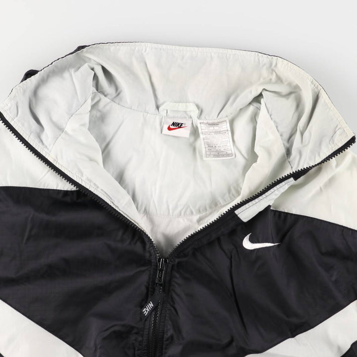 90'S Nike Ripstop Nylon Jacket, Men's Size L, Vintage Nylon black type Vintage Second Hand