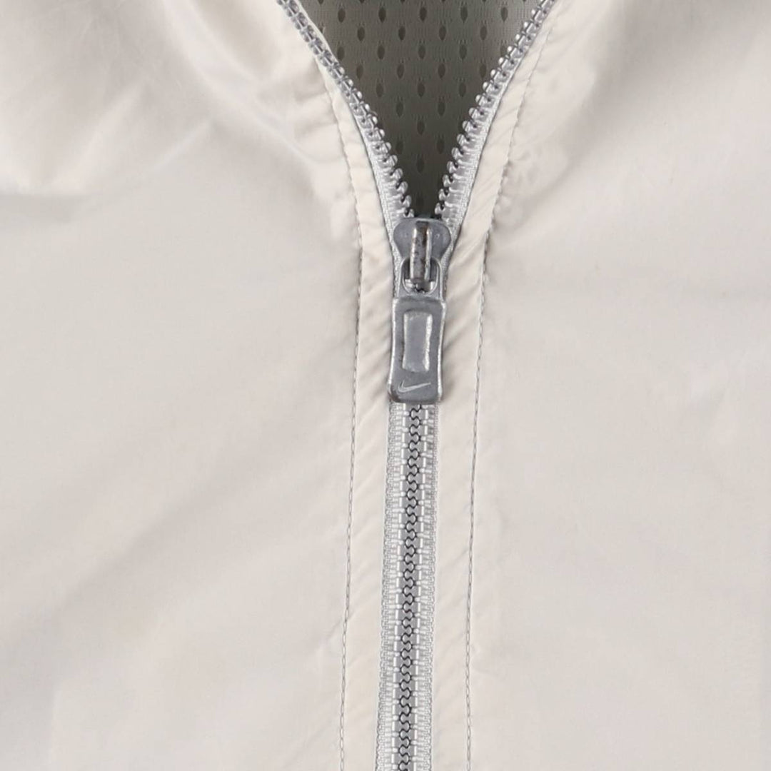 90'S Vintage Nike Anorak Parka, Men's Size L Nylon gray type Vintage Second Hand