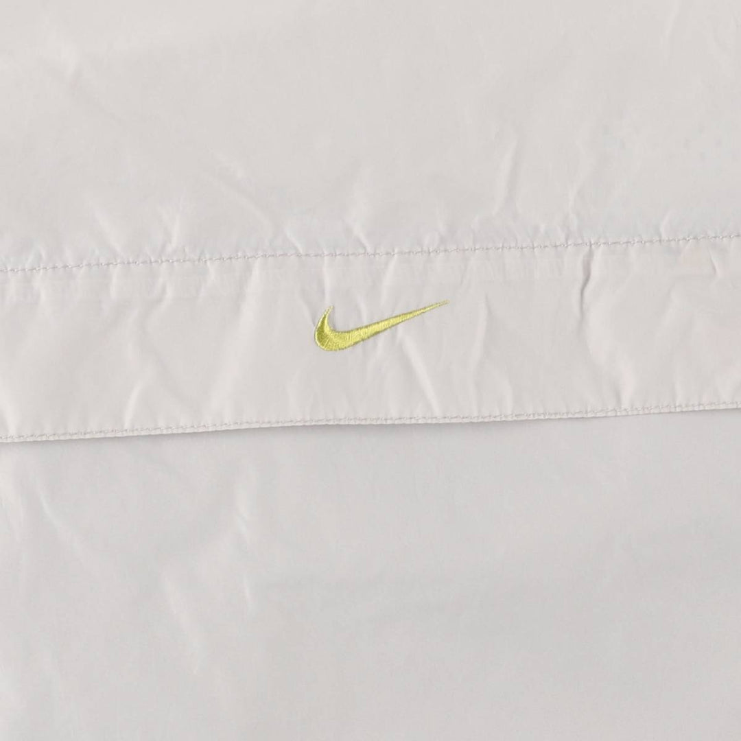 90'S Vintage Nike Anorak Parka, Men's Size L Nylon gray type Vintage Second Hand