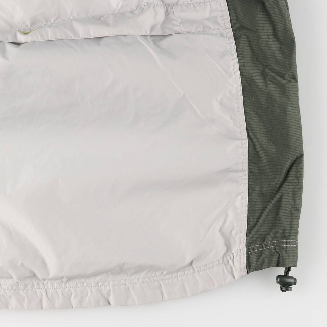 90'S Vintage Nike Anorak Parka, Men's Size L Nylon gray type Vintage Second Hand