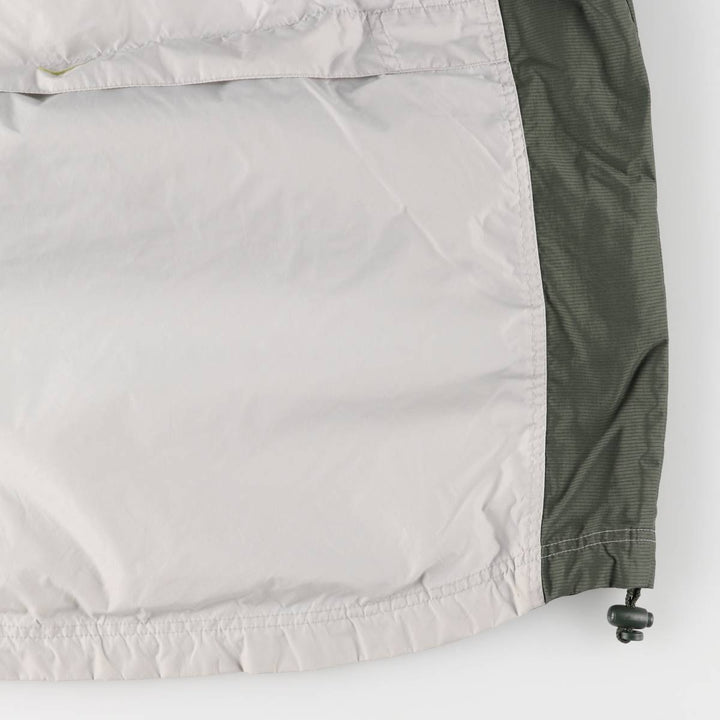 90'S Vintage Nike Anorak Parka, Men's Size L Nylon gray type Vintage Second Hand