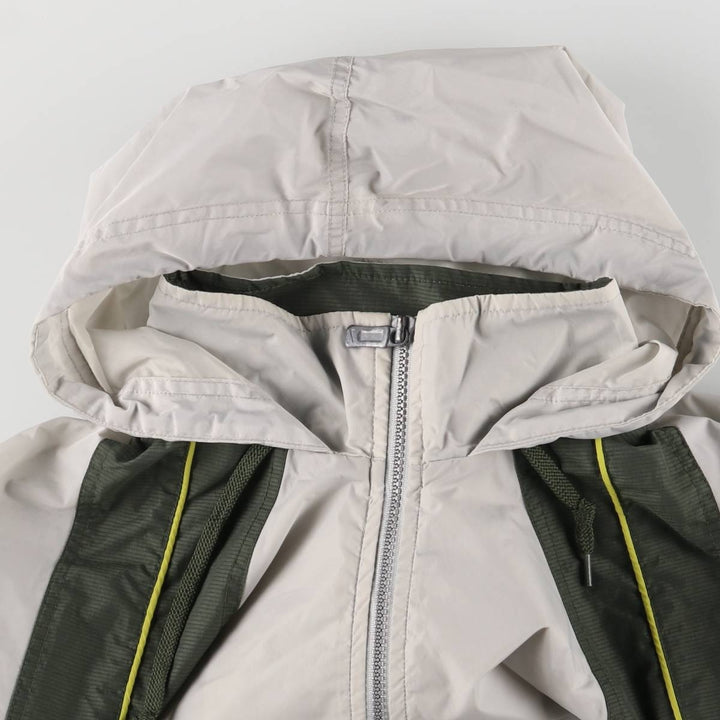 90'S Vintage Nike Anorak Parka, Men's Size L Nylon gray type Vintage Second Hand