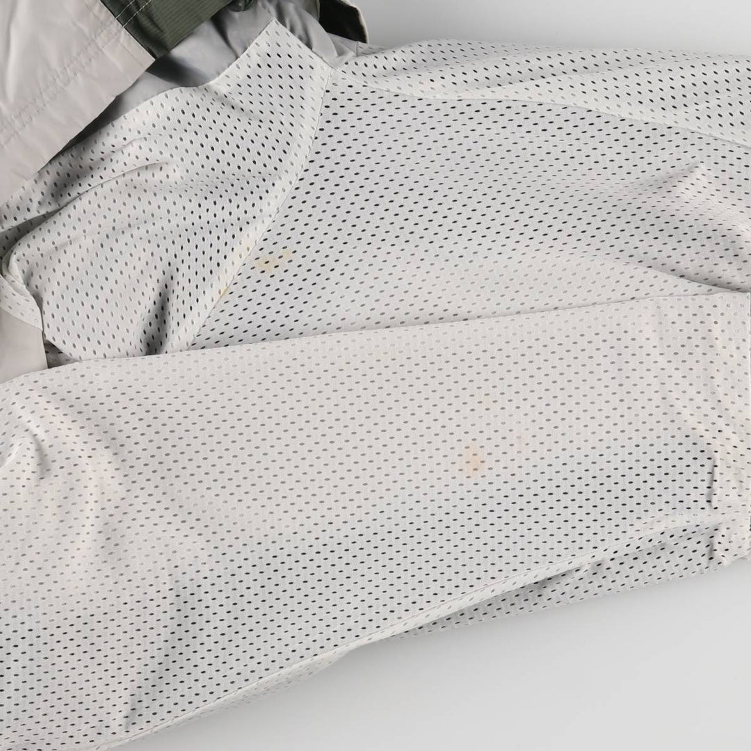 90'S Vintage Nike Anorak Parka, Men's Size L Nylon gray type Vintage Second Hand