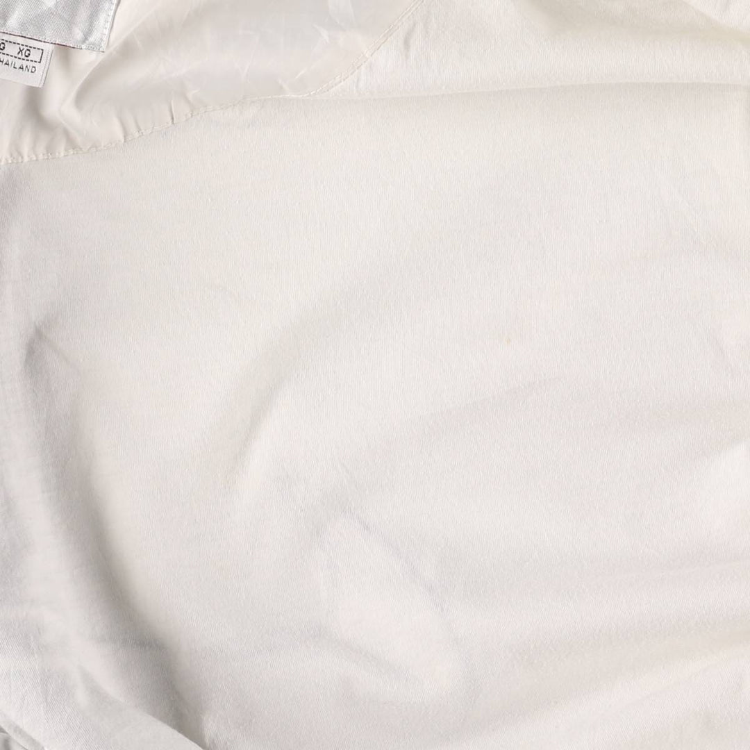 Vintage 90'S Nike two-tone nylon jacket with back logo, size XL, men's Nylon black type Vintage Second Hand