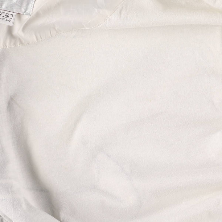 Vintage 90'S Nike two-tone nylon jacket with back logo, size XL, men's Nylon black type Vintage Second Hand