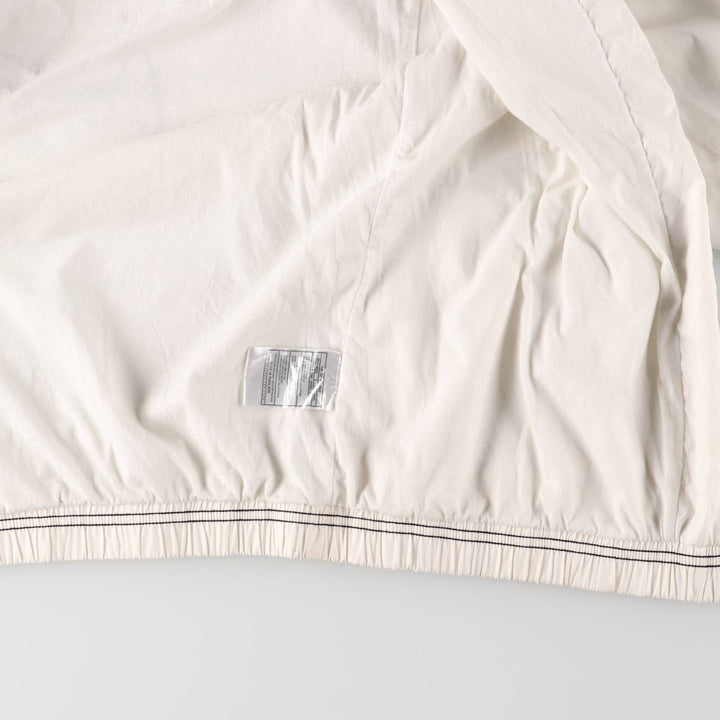 Vintage 90'S Nike two-tone nylon jacket with back logo, size XL, men's Nylon black type Vintage Second Hand