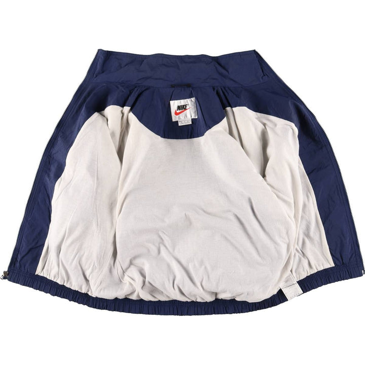 90'S Nike NIKE Nylon Jacket Men's S Size Vintage Nylon navy blue type Vintage Second Hand