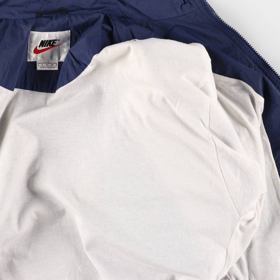 90'S Nike NIKE Nylon Jacket Men's S Size Vintage Nylon navy blue type Vintage Second Hand