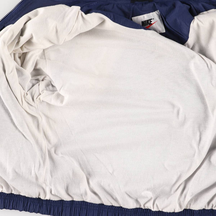 90'S Nike NIKE Nylon Jacket Men's S Size Vintage Nylon navy blue type Vintage Second Hand