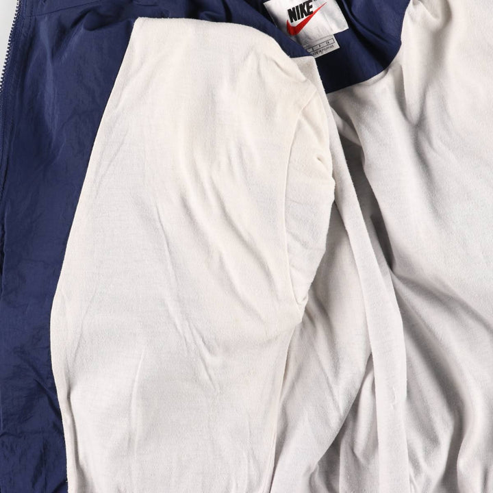 90'S Nike NIKE Nylon Jacket Men's S Size Vintage Nylon navy blue type Vintage Second Hand