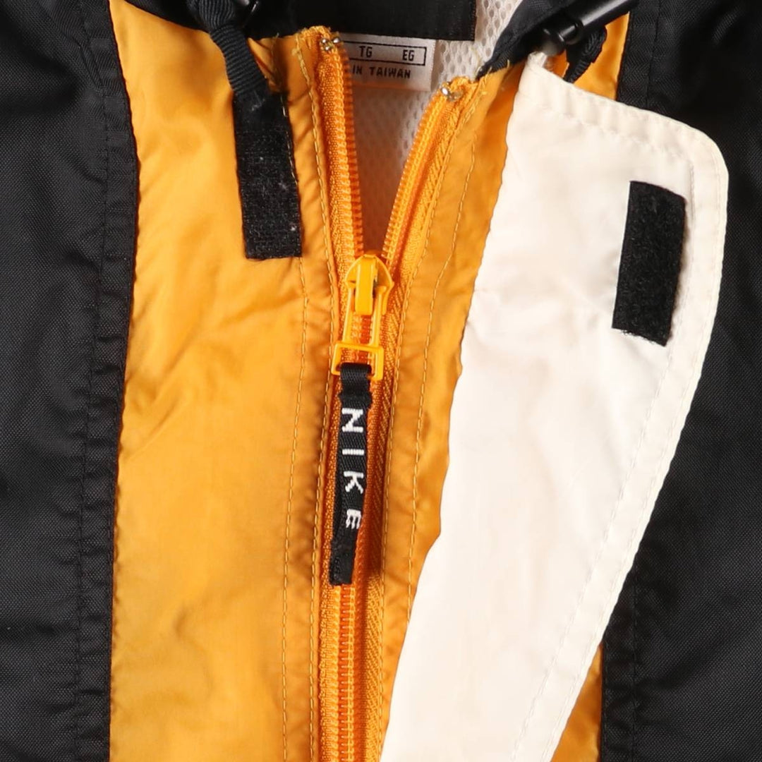 90'S Nike Anorak Parka Men's XL Vintage Nylon yellow type Vintage Second Hand