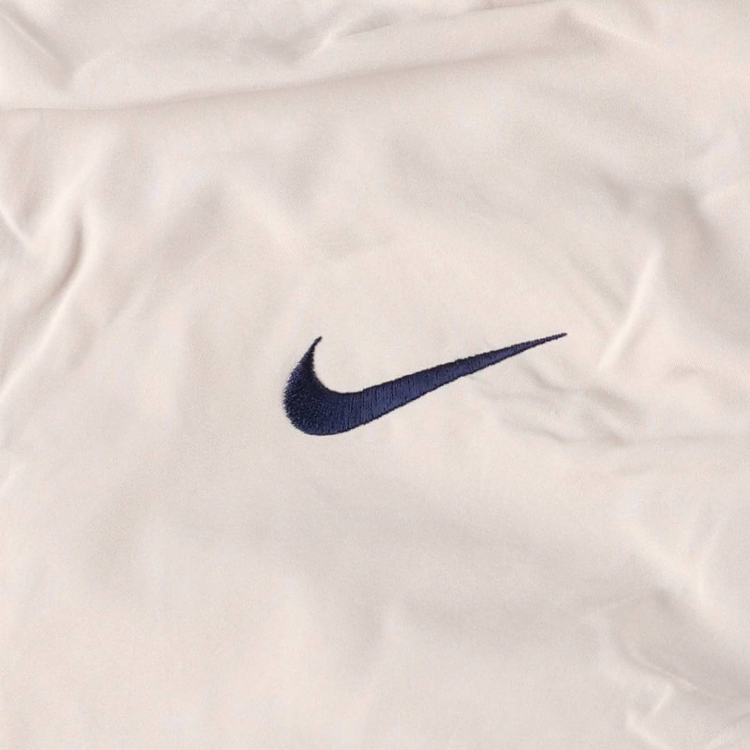 90s-00'S Nike Golf Storm-Fit Anorak Jacket, Men's Size L polyester Beige type Vintage Second Hand