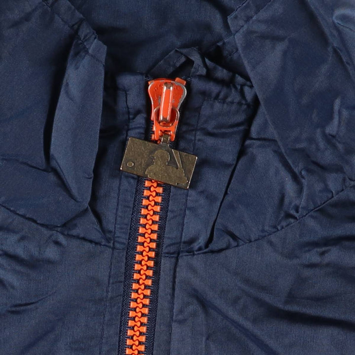 Vintage 90'S Pro Player MLB New York Mets Nylon Jacket, Men's Size Large Nylon navy blue type Vintage Second Hand