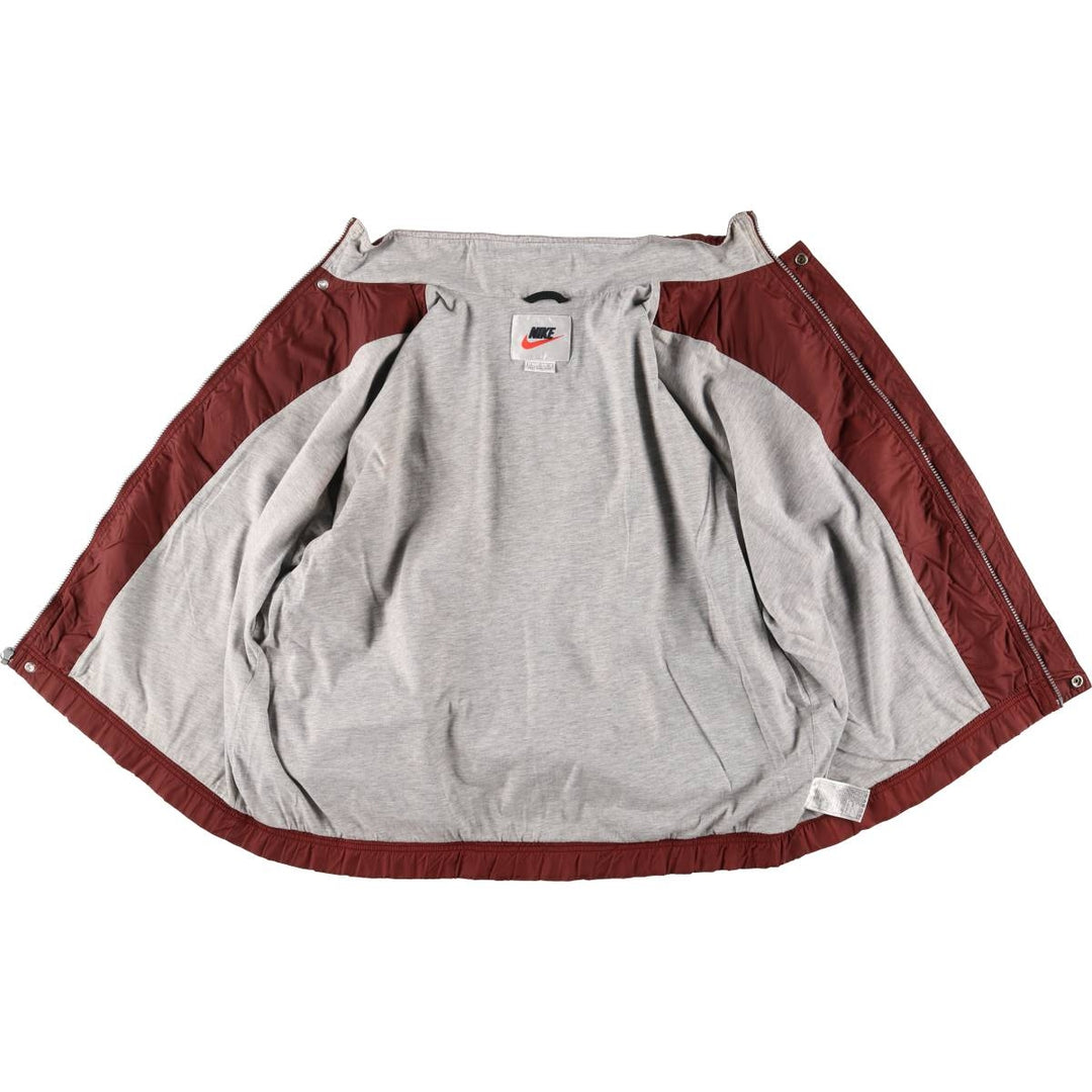 90'S Nike NIKE Nylon Jacket Men's Size L Vintage Nylon burgundy type Vintage Second Hand