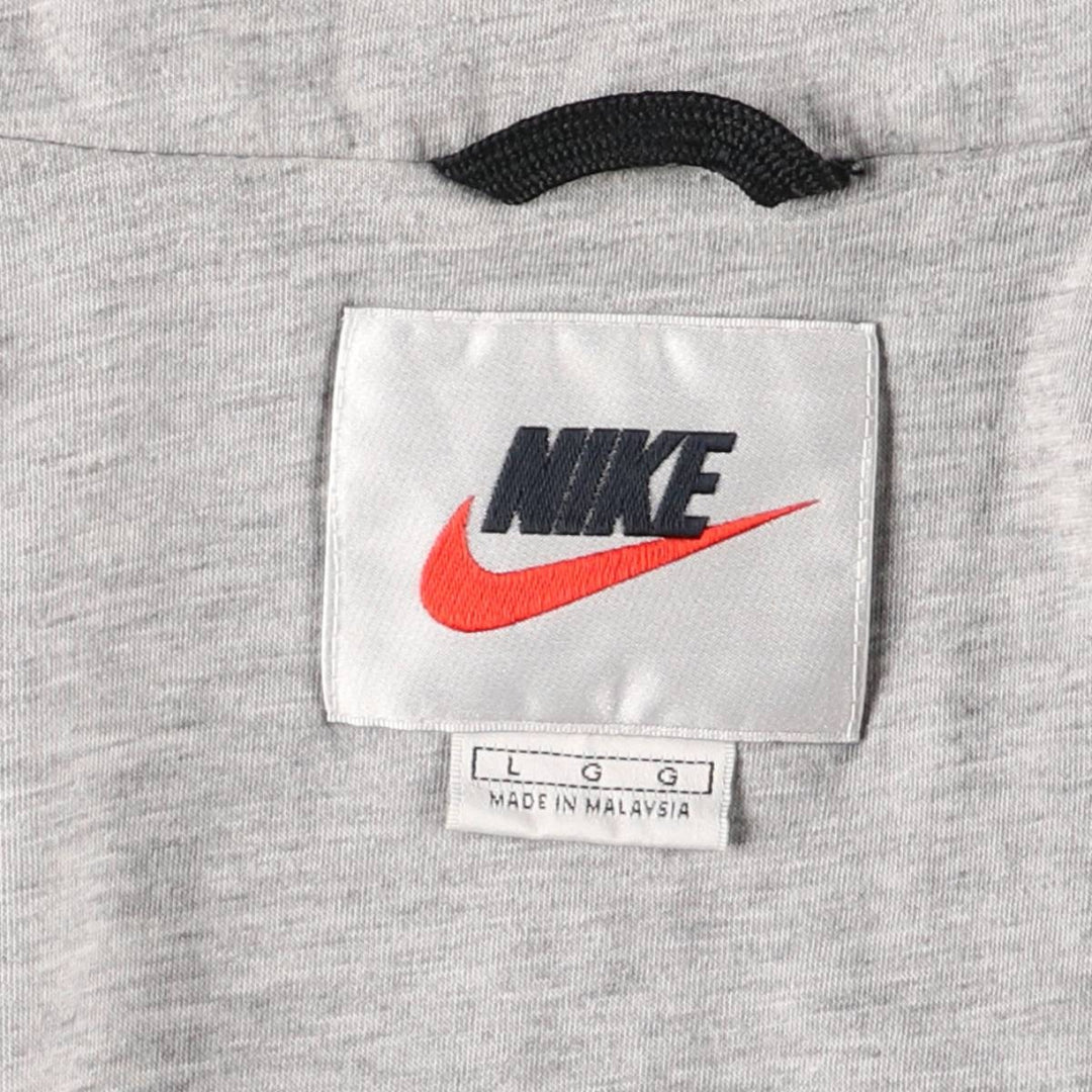 90'S Nike NIKE Nylon Jacket Men's Size L Vintage Nylon burgundy type Vintage Second Hand